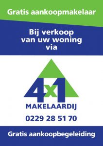 Gratis aankoopmakelaar bij 4x1 Makelaardij